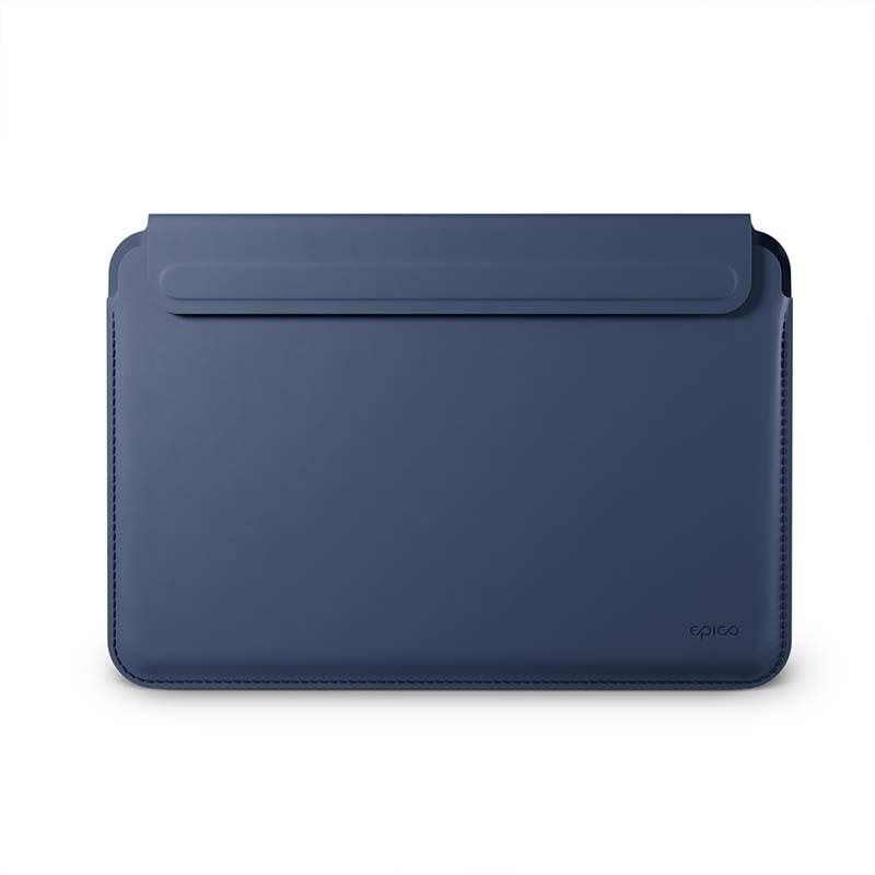 Pouzdro na notebook Epico kožené pouzdro pro MacBook Air 15" - tmavě modré
