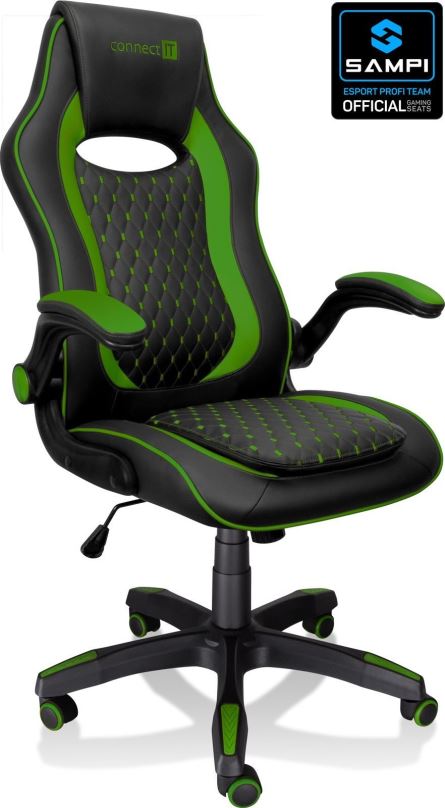Herní židle CONNECT IT Matrix Pro CGC-0600-GR, green