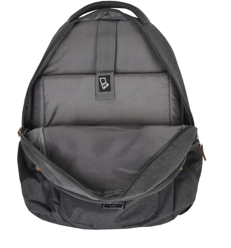 Městský batoh Travelite Basics Backpack Melange Anthracite