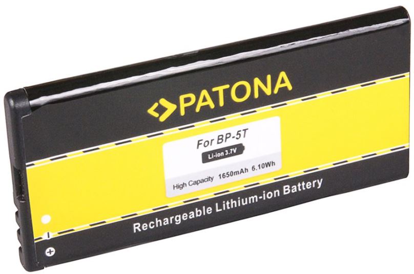 Baterie pro mobilní telefon PATONA pro Nokia BP-5T 1650mAh 3.7V Li-Ion
