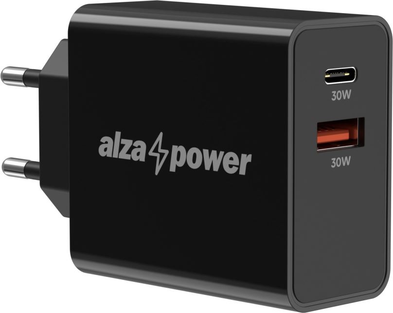 Nabíječka do sítě AlzaPower A130 Fast Charge 30W černá