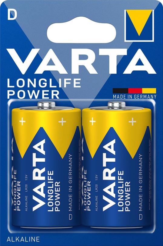 Jednorázová baterie VARTA Longlife Power 2 D (Single Blister)