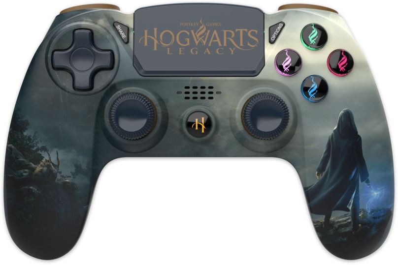 Gamepad Freaks and Geeks Wireless Controller - Hogwarts Legacy Landscape - PS4