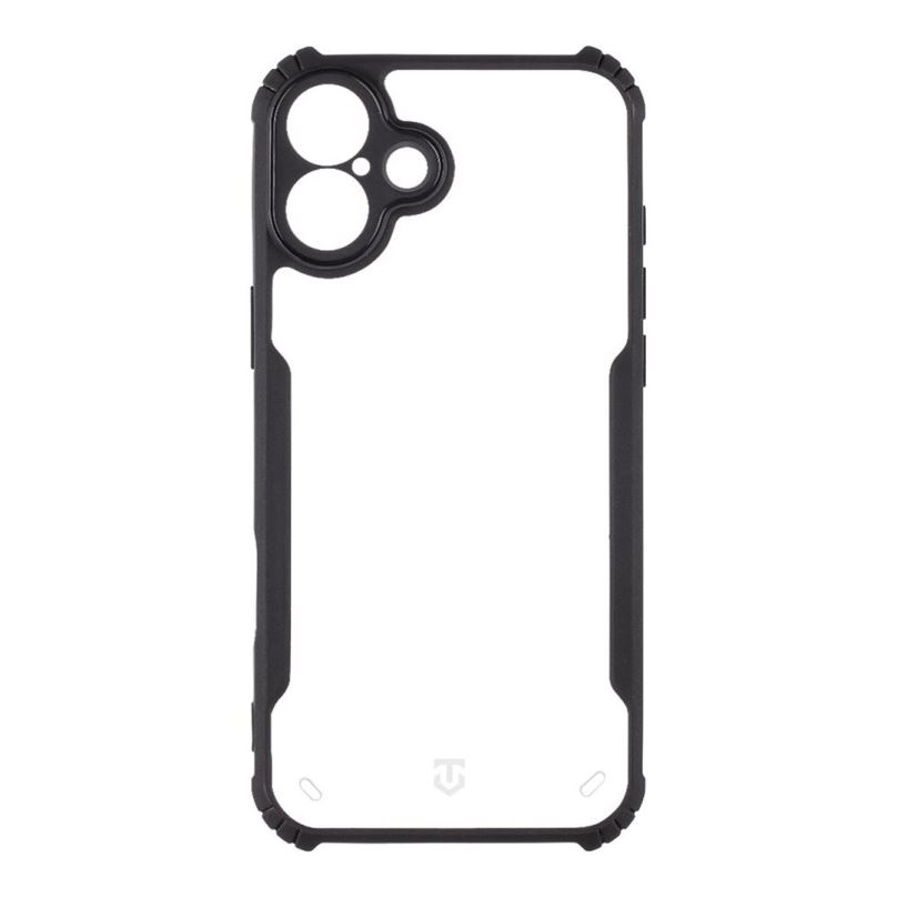 Kryt na mobil Tactical Quantum Stealth Kryt pro Apple iPhone 16 Plus Clear/Black