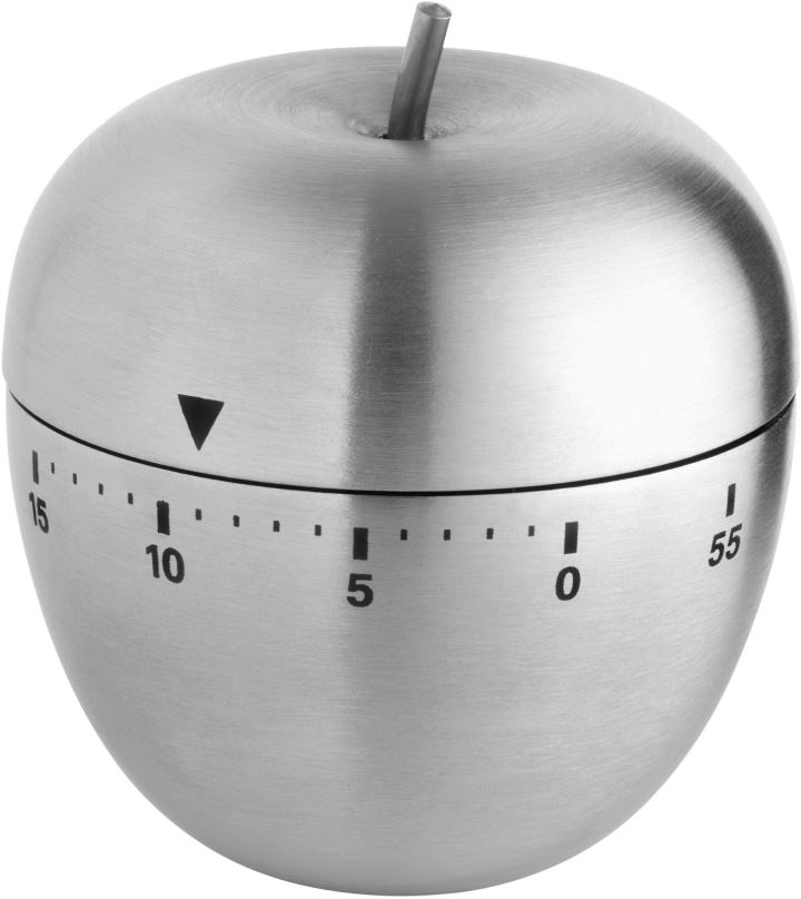 Minutka TFA Mechanická minutka TFA 38.1030.54 – jablko stříbrné