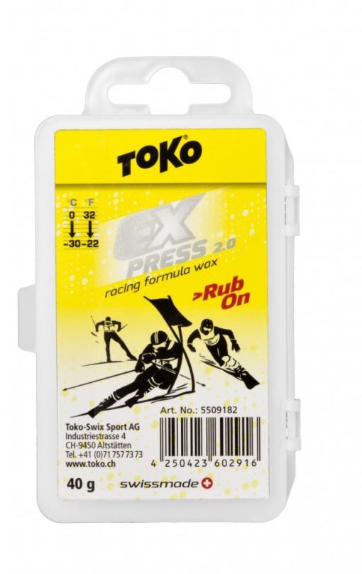 Lyžařský vosk Toko Express Racing Rub-On 40g