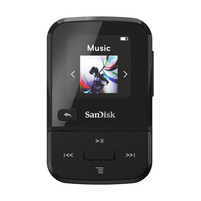 MP3 přehrávač SanDisk MP3 Clip Sport Go2 16 GB, černá
