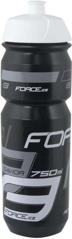 Láhev na pití Force SAVIOR 0,75 l, černo-šedo-bílá