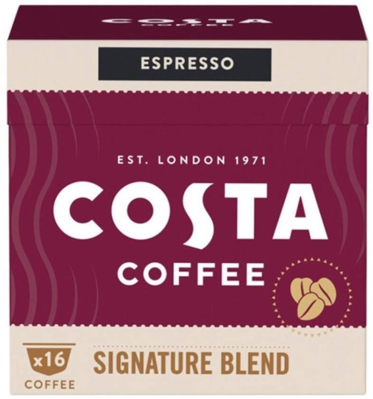 Kávové kapsle Costa Coffee Signature Blend Espresso 16 porcí - kompatibilní s kávovary Nescafé® Dolce Gusto