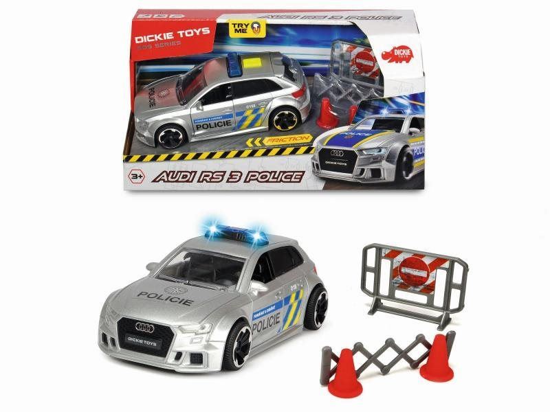 Auto Dickie Audi RS3 policie, česká verze