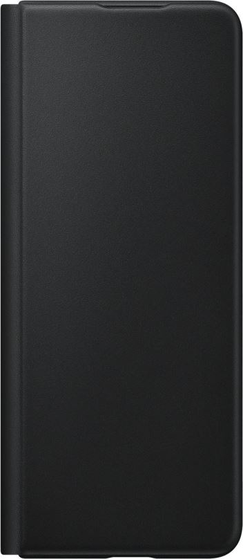 Pouzdro na mobil Samsung kožené flipové pouzdro pro Galaxy Z Fold3 černý