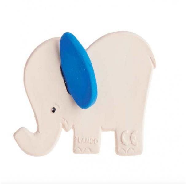 Kousátko Lanco Kousátko slon s modrýma ušima