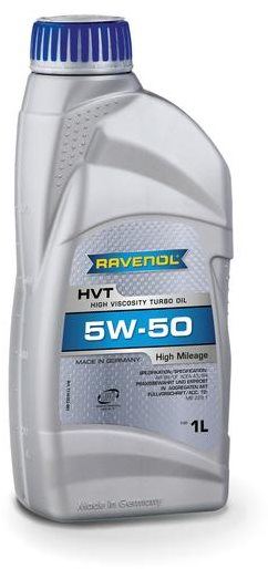 Motorový olej RAVENOL HVT SAE 5W-50 5l; 5 L