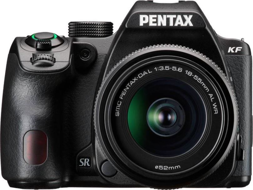 Digitální fotoaparát PENTAX KF černý + DA 18-55 mm f/3,5-5,6 AL WR