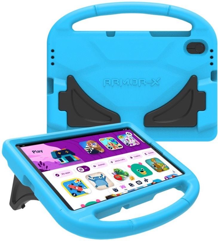 Pouzdro na tablet Lenovo Tab M10 HD (2nd) Kids Bumper modré