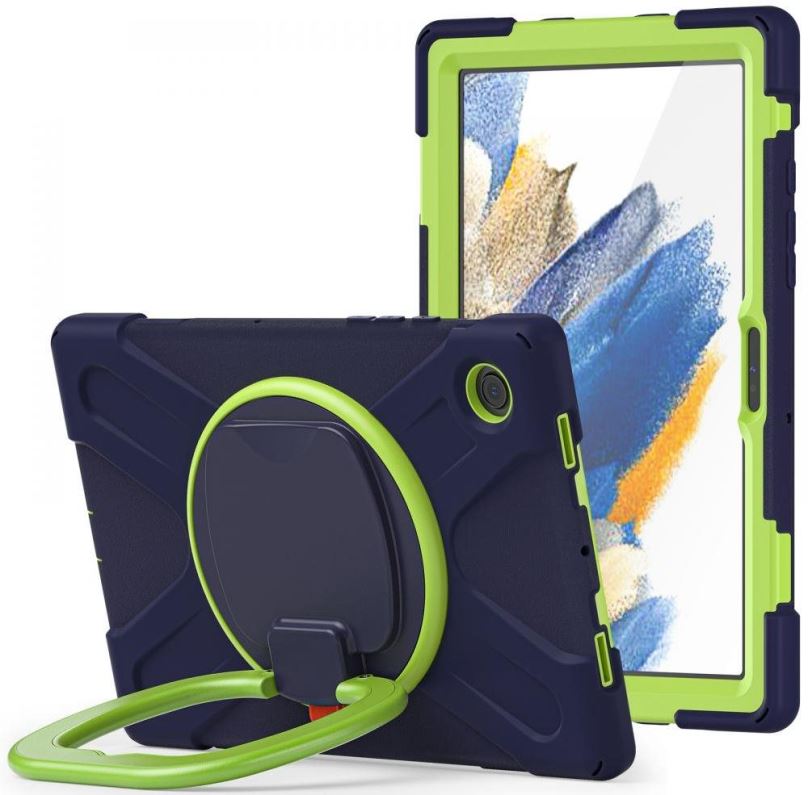 Pouzdro na tablet Tech-Protect X-Armor kryt na Samsung Galaxy Tab A8 10.5'', modré/zelené