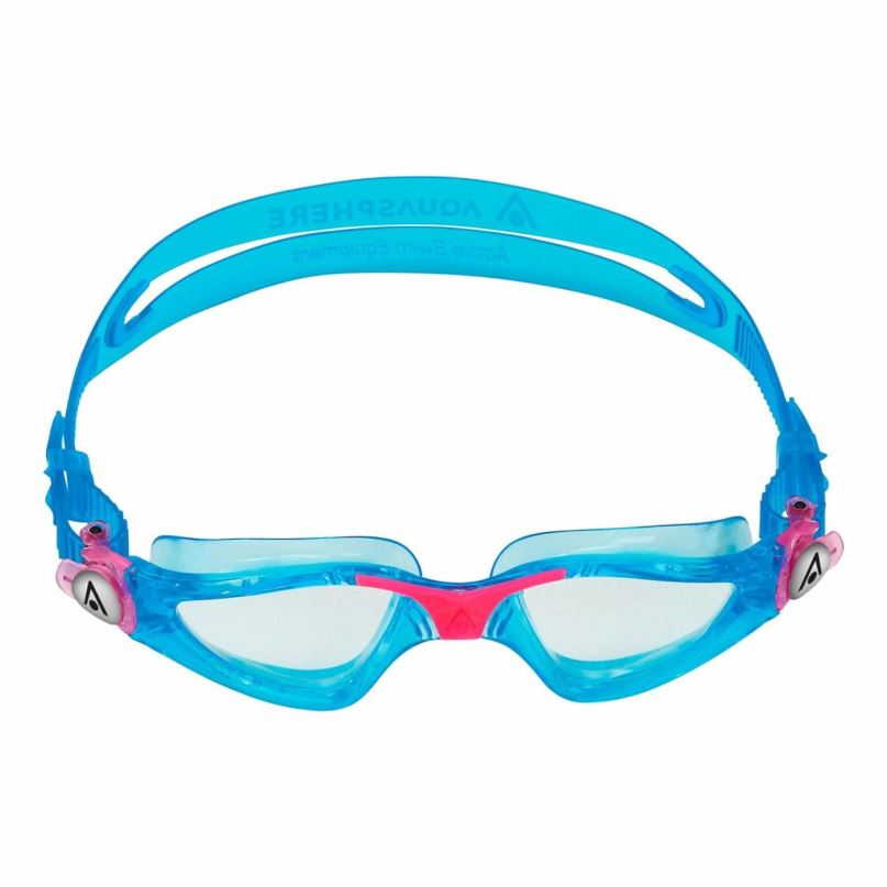 Plavecké brýle Dětské plavecké brýle Aqua Sphere KAYENNE JUNIOR čirá skla, aqua/růžová