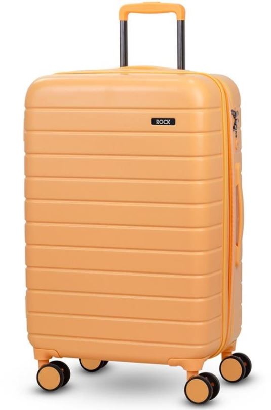 Cestovní kufr ROCK TR-0214 M, světle broskvová