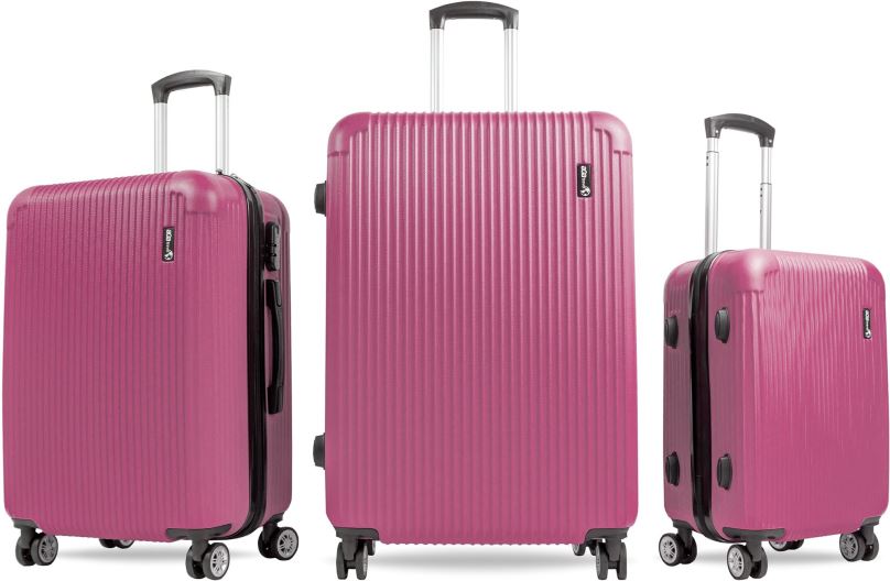 Sada kufrů Aga Travel Sada cestovních kufrů MR4652 Růžová