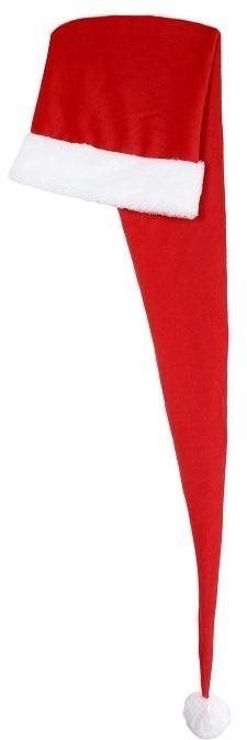 Doplněk ke kostýmu Mega vánoční čepice Santa Claus, 30 x 150 cm - Vánoce