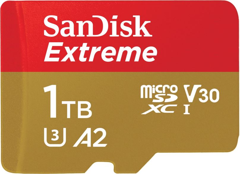 Paměťová karta SanDisk microSDXC 1TB Extreme + Rescue PRO Deluxe + SD adaptér