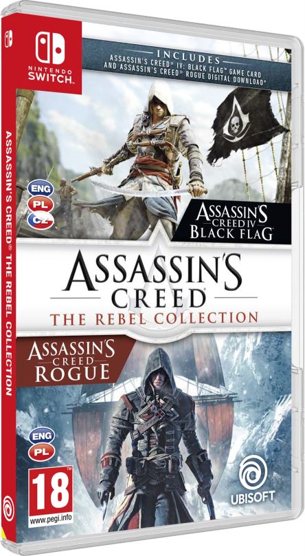 Hra na konzoli Assassins Creed: The Rebel Collection - Nintendo Switch