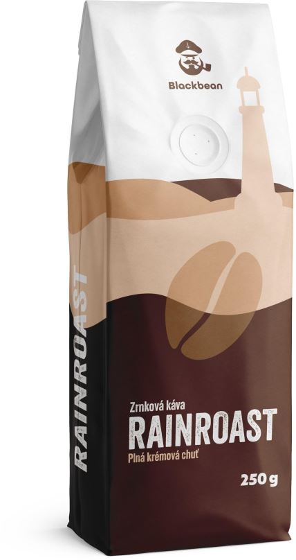 Káva COFFEE LIMIT Captain Blackbean Rainroast zrnková káva 250 g