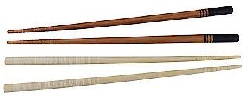 Sada příborů FACKELMANN Hůlky 23cm 12ks(6 párů), bambus