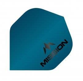Letky na šipky Mission Letky Logo - Matt Blue F1953