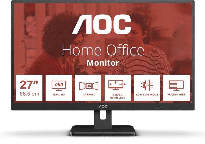 LCD monitor 27" AOC Q27E3UAM