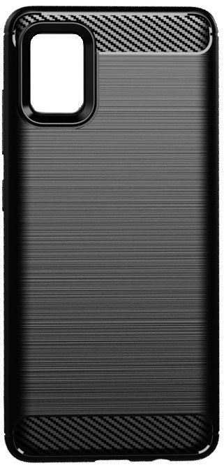 Kryt na mobil Epico Carbon pro Samsung Galaxy A51 - černý