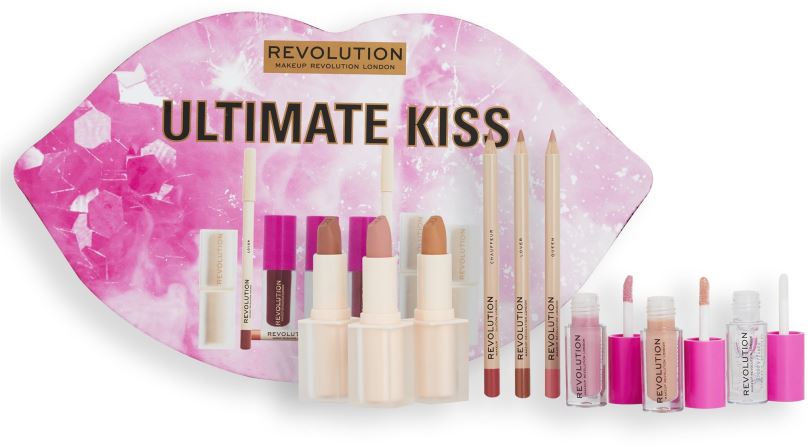 Dárková kosmetická sada REVOLUTION Ultimate Kiss Gift Set