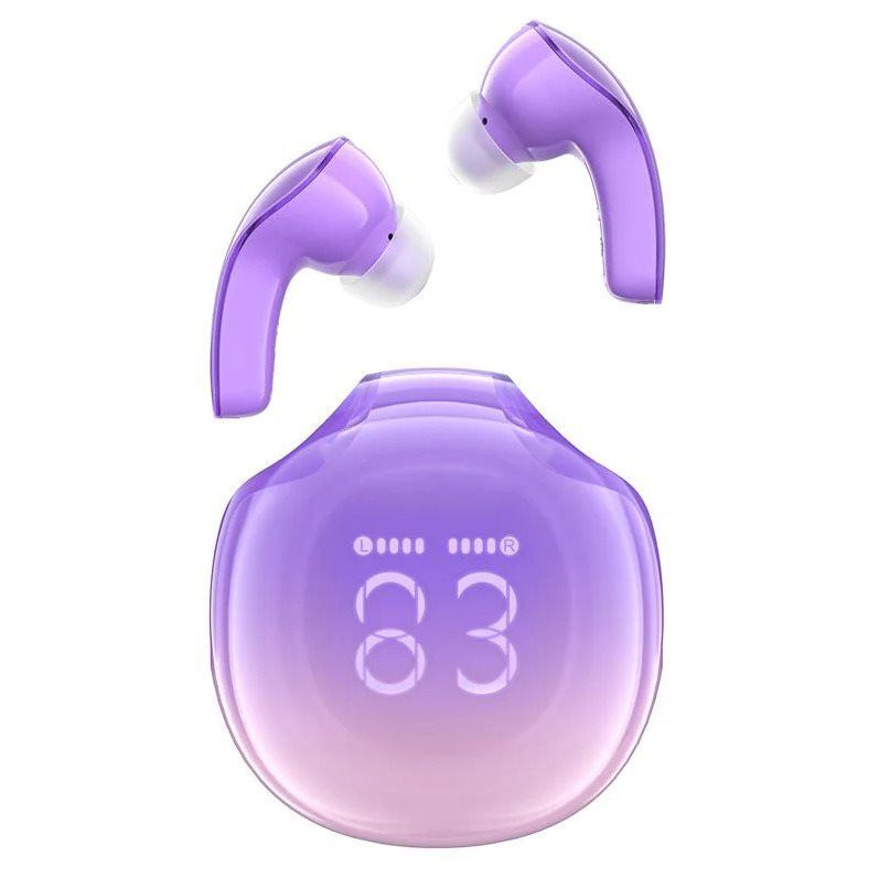 Bezdrátová sluchátka Acefast T9 Grape Purple