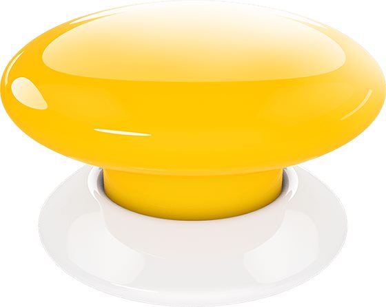 Chytré bezdrátové tlačítko FIBARO Tlačítko žluté