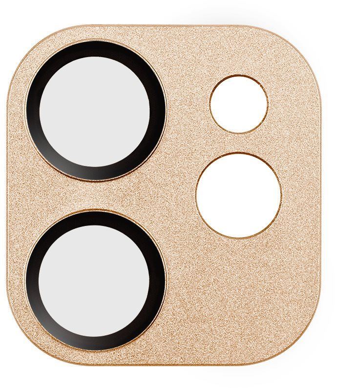 Ochranné sklo na objektiv COTEetCI sklo na fotoaparát pro Apple iPhone 12 6.1'' zlaté