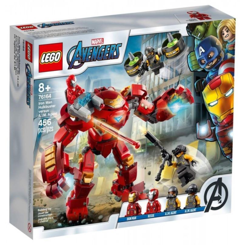 LEGO stavebnice LEGO Super Heroes 76164 Iron Man Hulkbuster proti agentovi A.I.M.