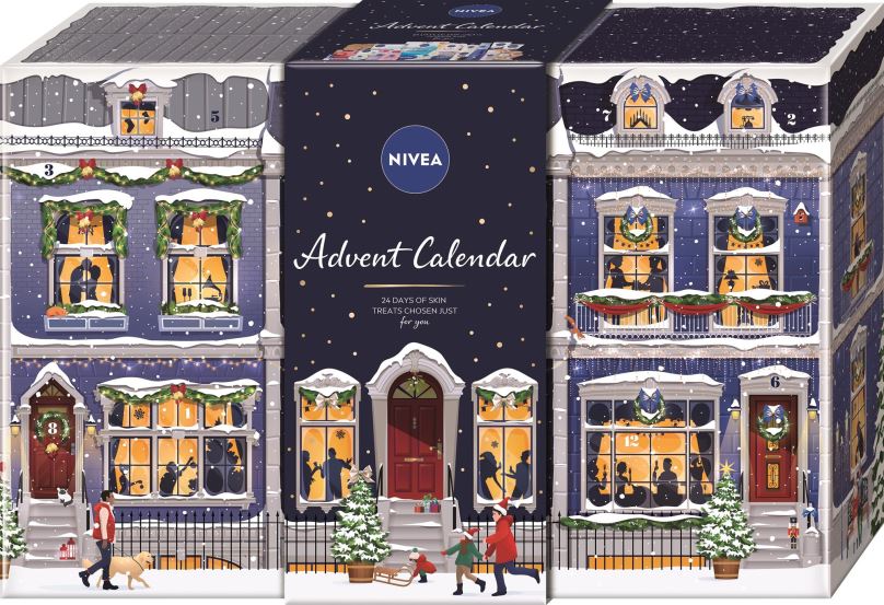 Adventní kalendář NIVEA Adventní kalendář s kosmetikou