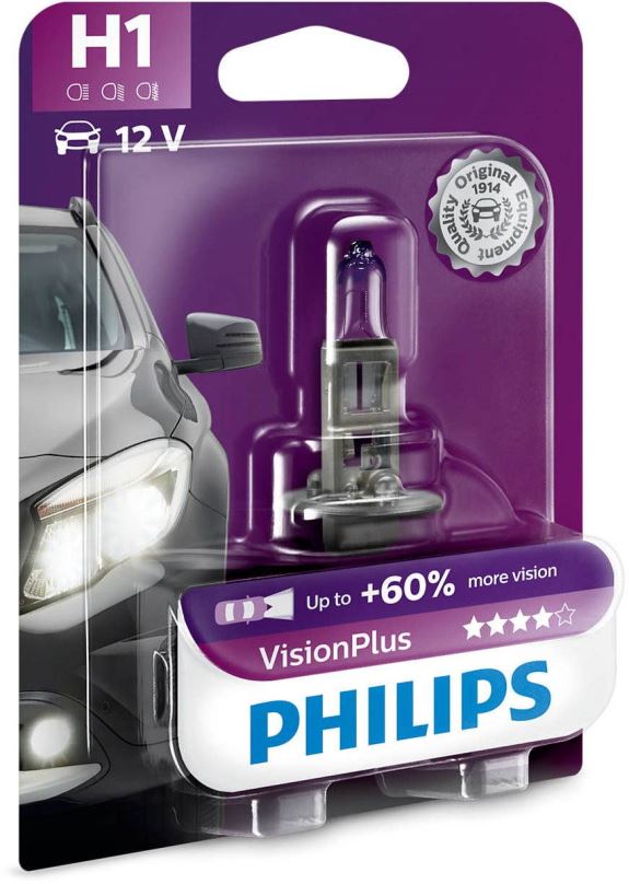 Autožárovka PHILIPS H1 VisionPlus