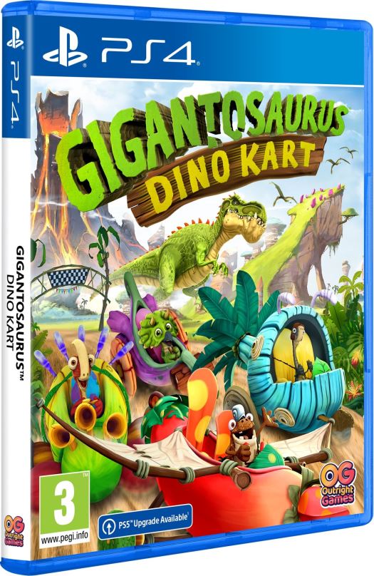 Hra na konzoli Gigantosaurus: Dino Kart - PS4