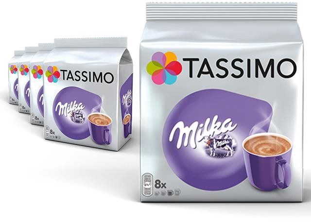 Kávové kapsle Tassimo KARTON 5 x Milka big disc 240g