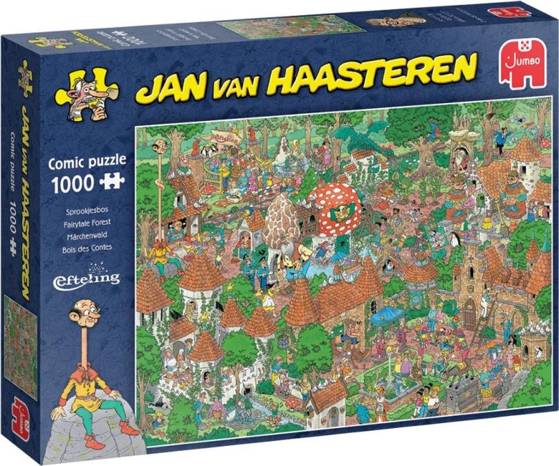 Puzzle Jumbo Puzzle Pohádkový les Efteling 1000 dílků