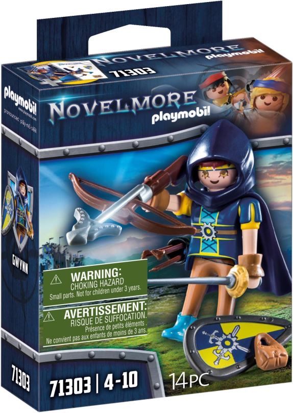 Stavebnice Playmobil 71303 Novelmore - Gwynn s bojovým vybavením