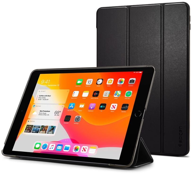 Pouzdro na tablet Spigen Smart Fold Black iPad 10.2" 2021/2020/2019
