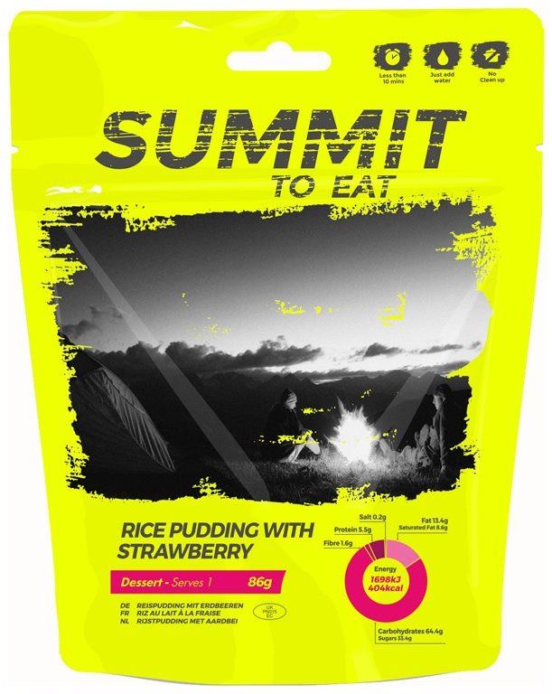 MRE Summit To Eat - Rýžový nákyp s jahodami