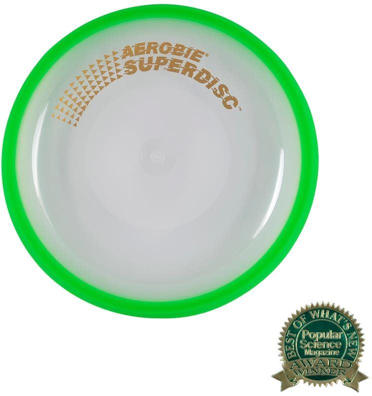 Frisbee Aerobie SUPERDISC zelený