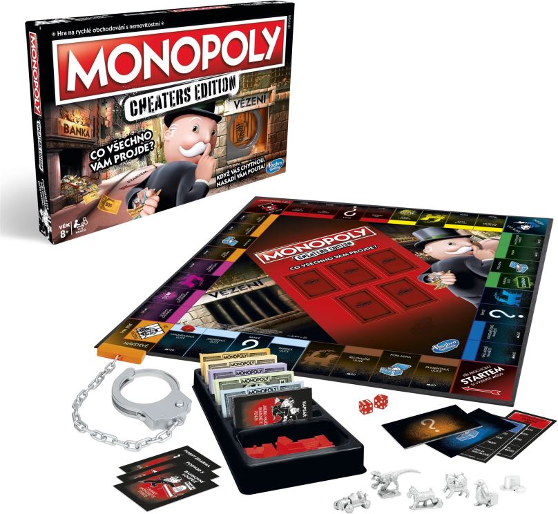 Desková hra Monopoly Cheaters CZ