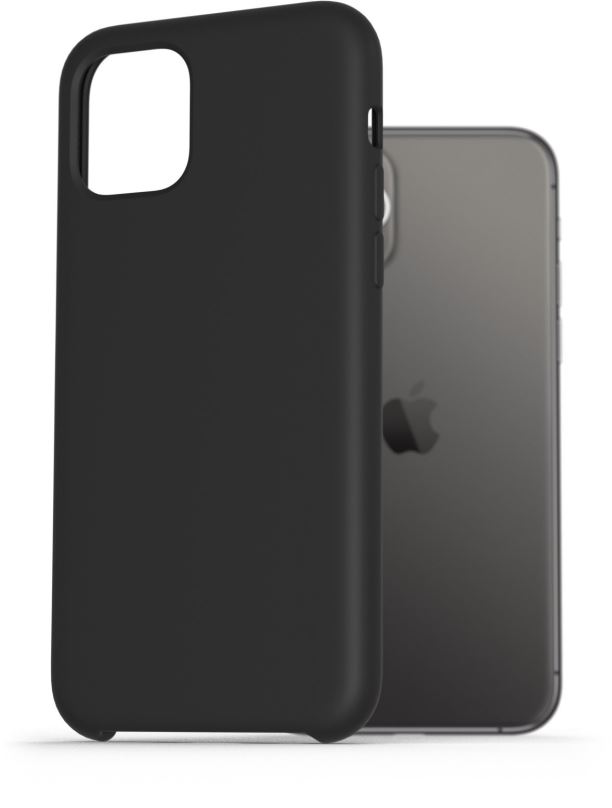 Kryt na mobil AlzaGuard Premium Liquid Silicone Case pro iPhone 11 Pro černé