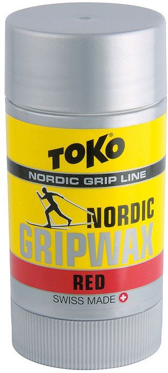 Lyžařský vosk Toko Nordic Grip Wax červený 25g