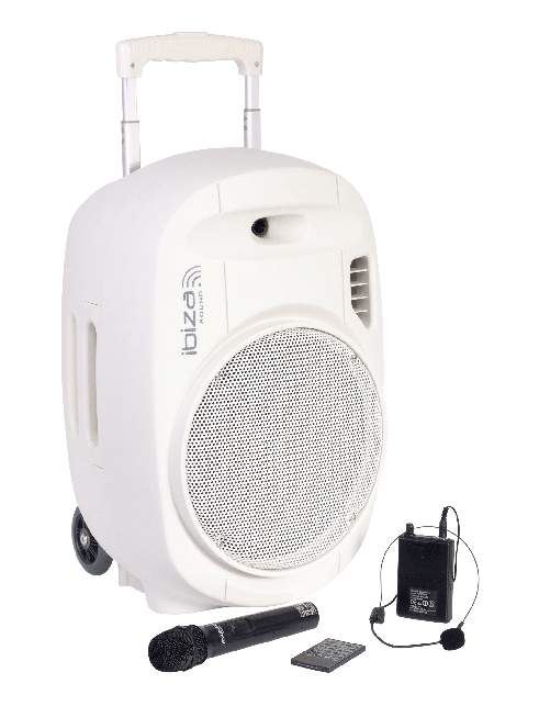 PORT12UHF-WH-MKII Ibiza Sound ozvučovací systém