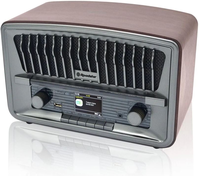 Rádio Roadstar HRA-270D+BT radio DAB, BT Vintage